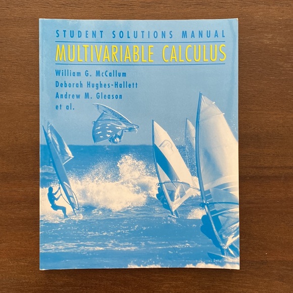 Multivariable Calculus, Student Solutions Manual, paperback (Like New Condition) - Picture 1 of 6